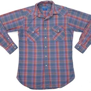 VTG High Grade Western Wear Pendleton Plaid Shirt